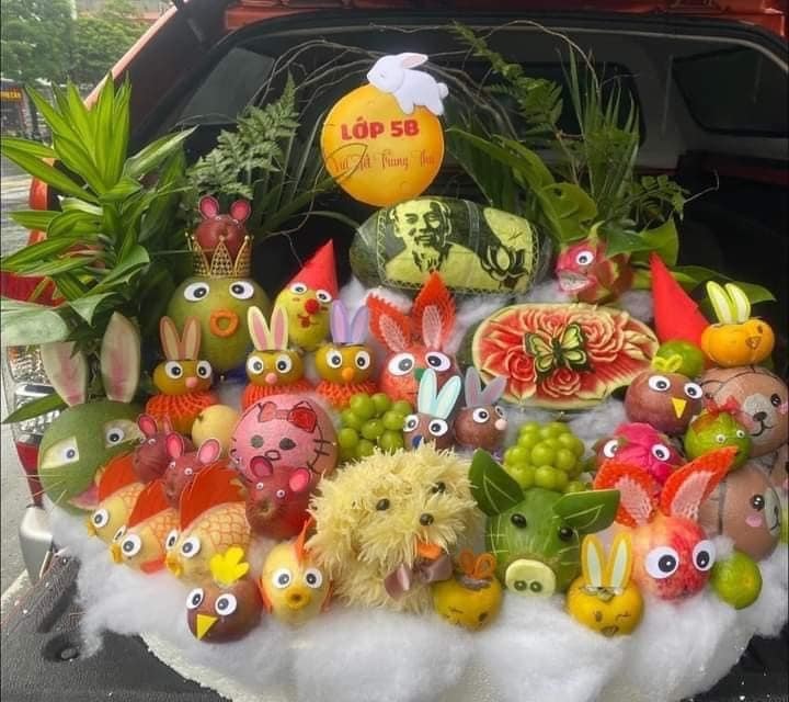 10 ý tưởng trang trí mâm ngũ quả Trung thu đẹp mắt, dễ làm và không tốn kém - 11 10 ý tưởng trang trí mâm ngũ quả Trung thu đẹp mắt, dễ làm và không tốn kém - 11