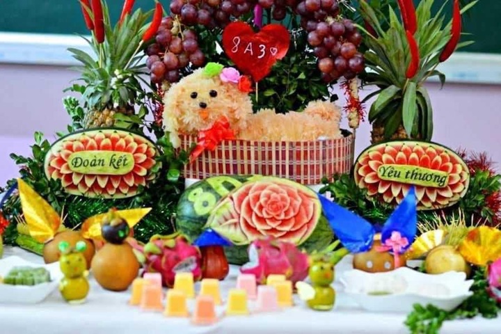 10 ý tưởng trang trí mâm ngũ quả Trung thu đẹp mắt, dễ làm và không tốn kém - 9 10 ý tưởng trang trí mâm ngũ quả Trung thu đẹp mắt, dễ làm và không tốn kém - 9