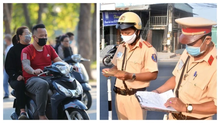 Tăng mức phạt không đội mũ bảo hiểm và các lỗi phạt đến 8 triệu với xe máy - 1 Tăng mức phạt không đội mũ bảo hiểm và các lỗi phạt đến 8 triệu với xe máy - 1