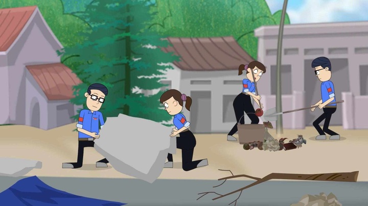 Chùm phim hoạt hình đặc biệt về phòng, chống thiên tai trên truyền hình - 3 Chùm phim hoạt hình đặc biệt về phòng, chống thiên tai trên truyền hình - 3