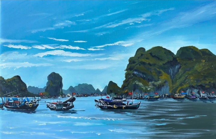 9x đấu giá 63 bức tranh được 641 triệu đồng ủng hộ đồng bào bão lụt - 8