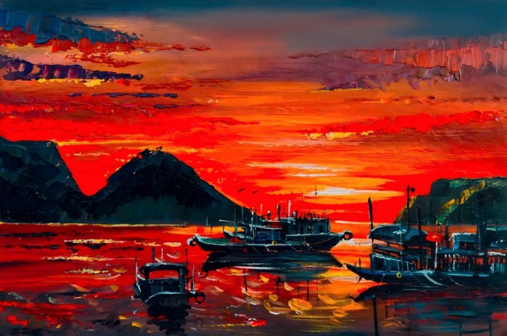 9x đấu giá 63 bức tranh được 641 triệu đồng ủng hộ đồng bào bão lụt - 7