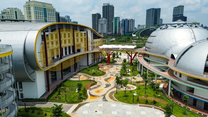 Cận cảnh vẻ hiện đại bậc nhất Việt Nam của Cung Thiếu nhi hơn 1.300 tỷ đồng - 5