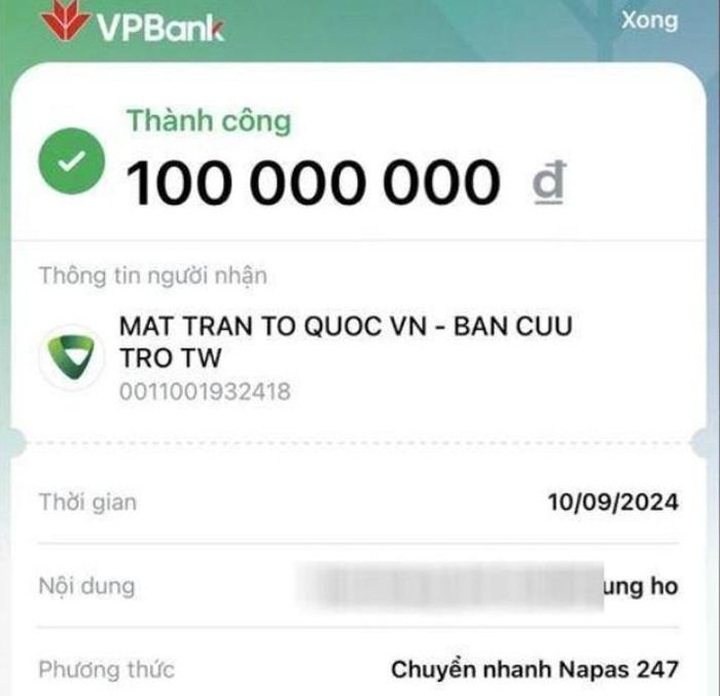 Người sửa bill chuyển tiền từ thiện có thể bị truy cứu trách nhiệm hình sự - 1