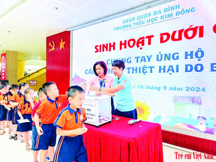 Trẻ em làm từ thiện, sẻ chia tấm lòng nhân ái - 1 Trẻ em làm từ thiện, sẻ chia tấm lòng nhân ái - 1