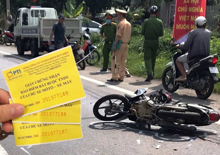 Mua bảo hiểm xe máy bắt buộc, tai nạn được bồi thường nhanh, thỏa đáng - 1 Mua bảo hiểm xe máy bắt buộc, tai nạn được bồi thường nhanh, thỏa đáng - 1