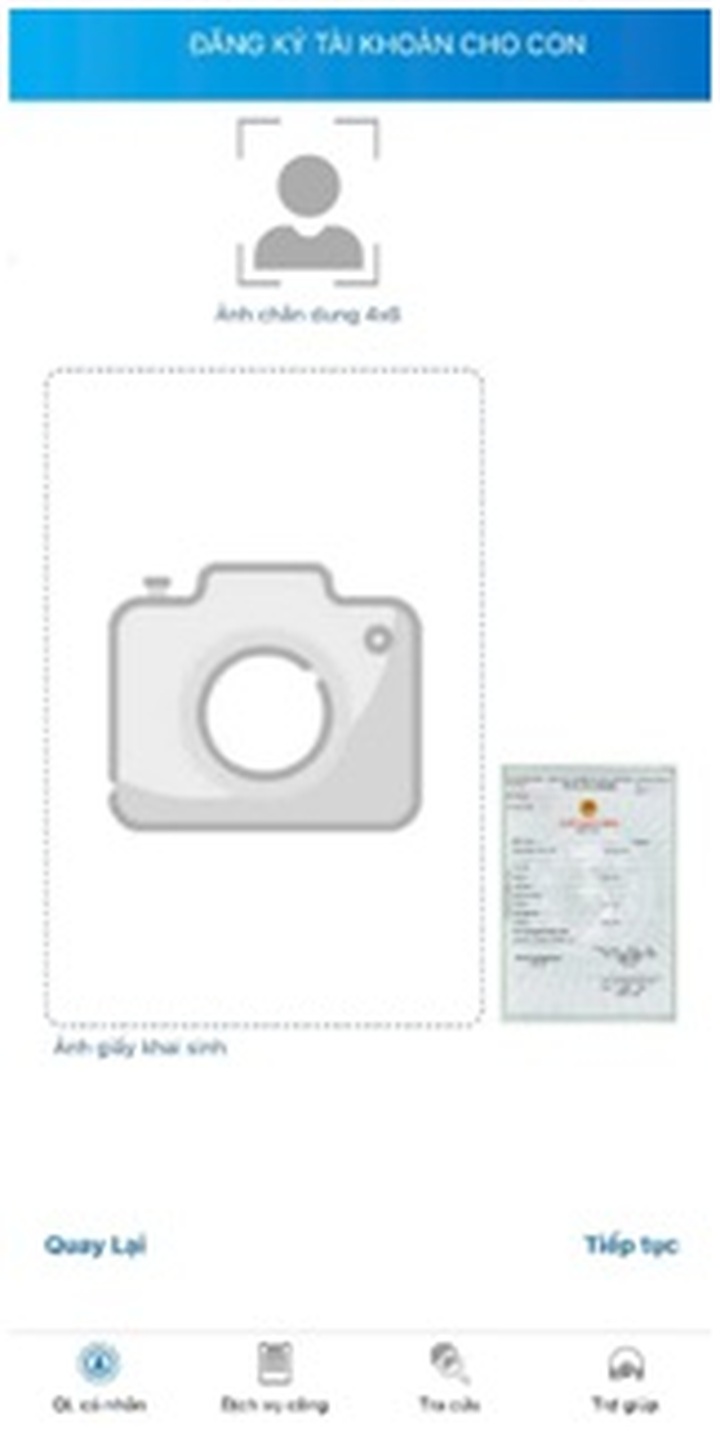 Hướng dẫn phụ huynh tra cứu thời hạn thẻ BHYT và đăng ký tài khoản VssID - 7