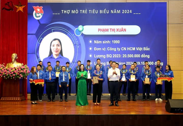 Tuyên dương thanh niên, thợ mỏ trẻ tiêu biểu năm 2024 - 3 Tuyên dương thanh niên, thợ mỏ trẻ tiêu biểu năm 2024 - 3