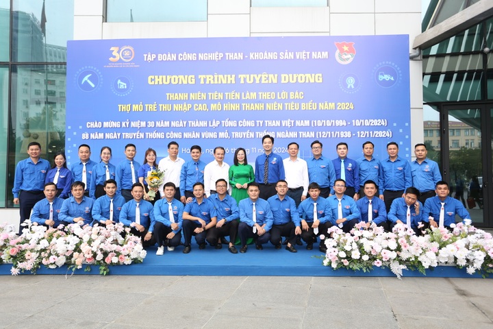 Tuyên dương thanh niên, thợ mỏ trẻ tiêu biểu năm 2024 - 4 Tuyên dương thanh niên, thợ mỏ trẻ tiêu biểu năm 2024 - 4