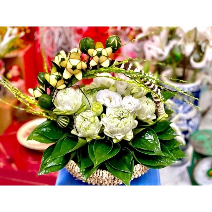 Kết "hoa cau trầu" dâng ban thờ ngày Tết thể hiện thành kính và tinh tế - 6 Kết "hoa cau trầu" dâng ban thờ ngày Tết thể hiện thành kính và tinh tế - 6