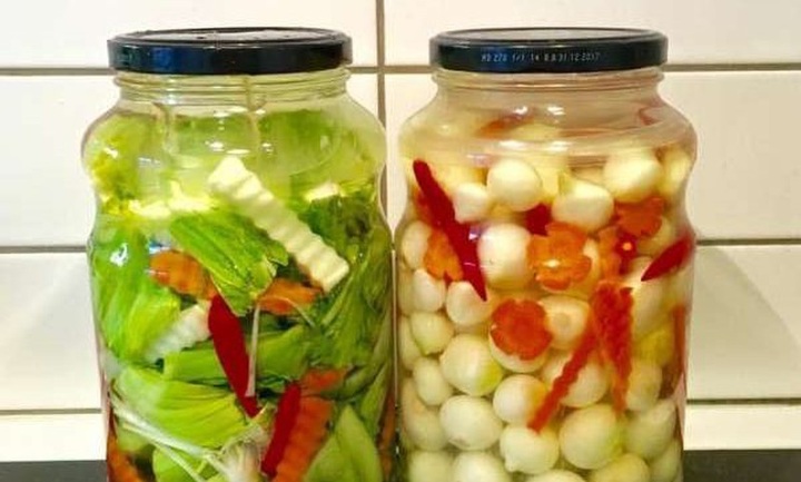 Bí quyết muối dưa và hành ăn Tết giòn ngọt, không bị hăng - 3