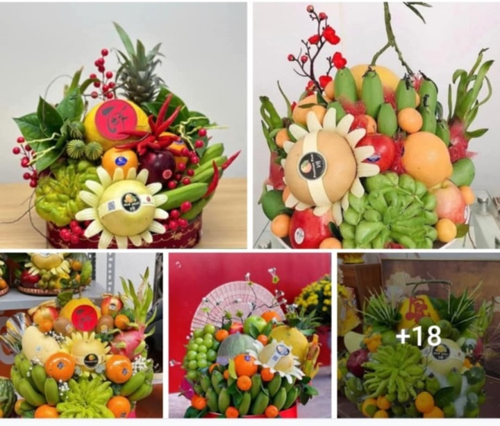 Mâm ngũ quả ngày Tết giá dưới 1 triệu đồng hút khách - 3 Mâm ngũ quả ngày Tết giá dưới 1 triệu đồng hút khách - 3
