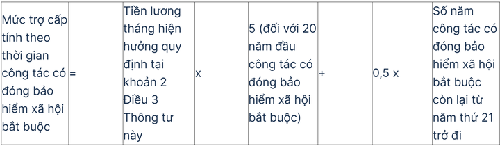 Giải đáp về mức trợ cấp khi nghỉ hưu trước tuổi do sắp xếp bộ máy - 4