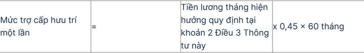 Giải đáp về mức trợ cấp khi nghỉ hưu trước tuổi do sắp xếp bộ máy - 6