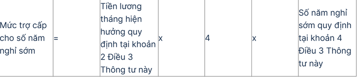 Giải đáp về mức trợ cấp khi nghỉ hưu trước tuổi do sắp xếp bộ máy - 7