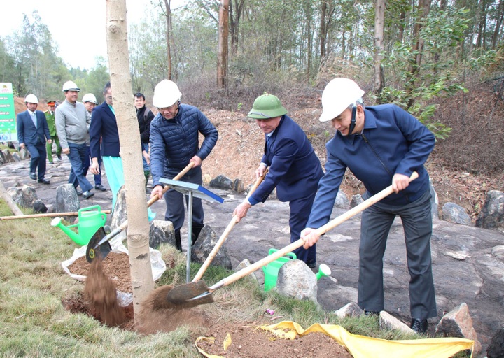 TKV phát động Tết trồng cây, "xanh hóa" môi trường khai thác mỏ - 4
