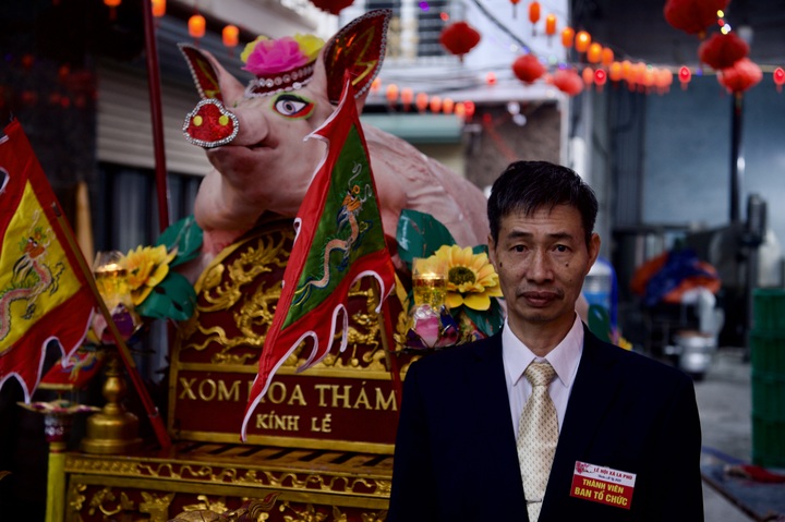 Quy trình khắt khe chăm “ông lợn” tế thánh ở làng La Phù - 1