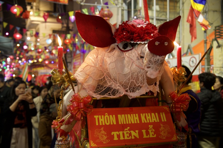 Quy trình khắt khe chăm “ông lợn” tế thánh ở làng La Phù - 3