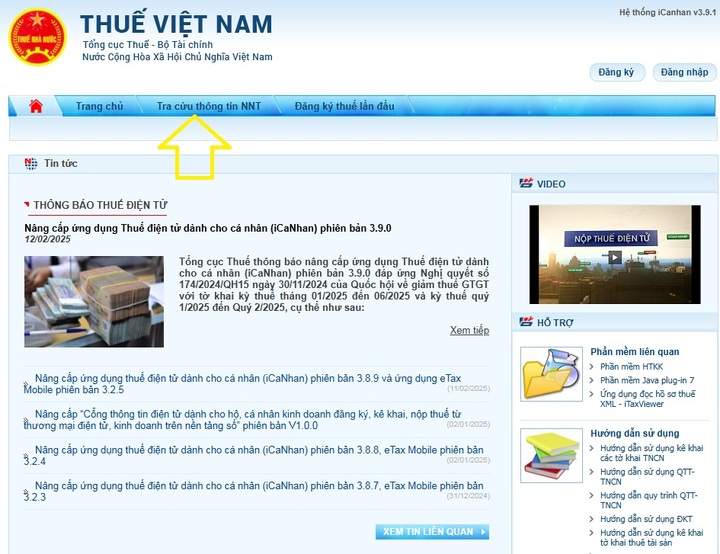 Hướng dẫn cách tra cứu mã số thuế thu nhập cá nhân bằng điện thoại - 2