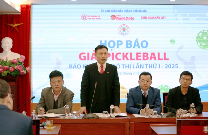 Nhiều vận động viên chuyên nghiệp tham gia giải pickleball tại Hà Nội - 1