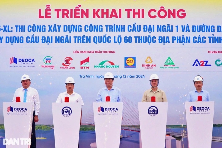 Work starts on VND3.9-trillion Mekong Delta bridge - 1