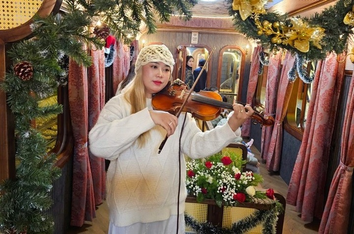 Luxury tourist train debuts in Dalat - 4 Luxury tourist train debuts in Dalat - 4