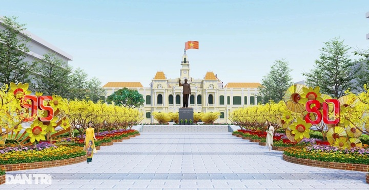 Snake mascots become highlights of Nguyen Hue Flower Street - 8 Snake mascots become highlights of Nguyen Hue Flower Street - 8