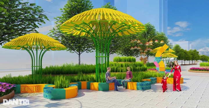 Snake mascots become highlights of Nguyen Hue Flower Street - 7 Snake mascots become highlights of Nguyen Hue Flower Street - 7