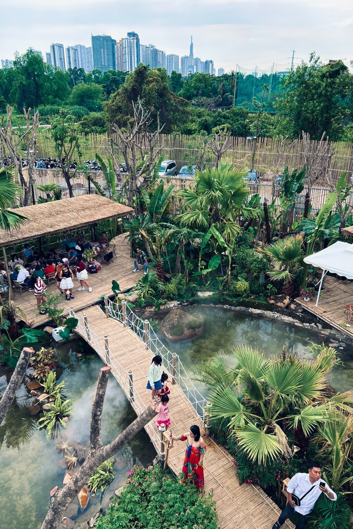 Forest-inspired café in HCM City attracts customers - 8