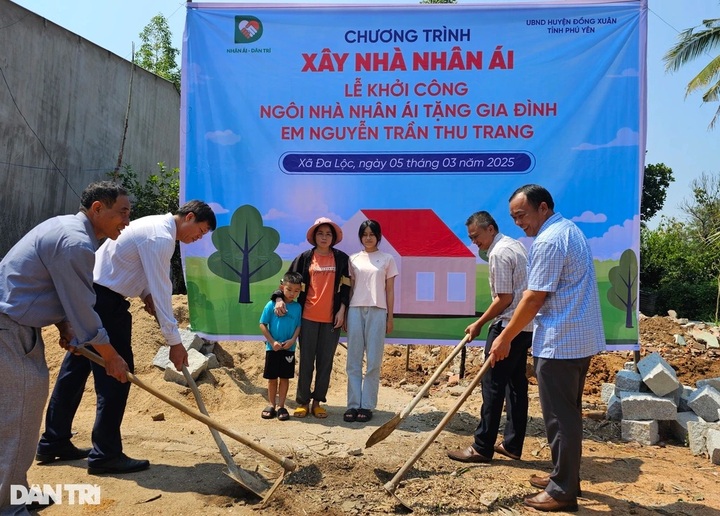 Dantri/DTiNews builds house for struggling family in Phu Yen - 1 Dantri/DTiNews builds house for struggling family in Phu Yen - 1