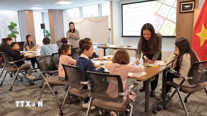 Free Vietnamese language class launched for children in New York - 1