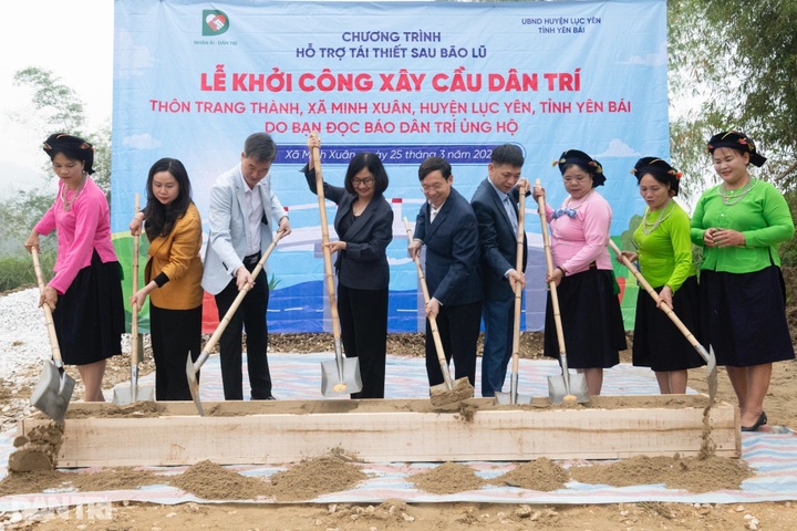 Dantri supports construction of new bridge in poor Yen Bai commune - 1 Dantri supports construction of new bridge in poor Yen Bai commune - 1