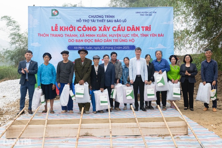 Dantri supports construction of new bridge in poor Yen Bai commune - 5 Dantri supports construction of new bridge in poor Yen Bai commune - 5