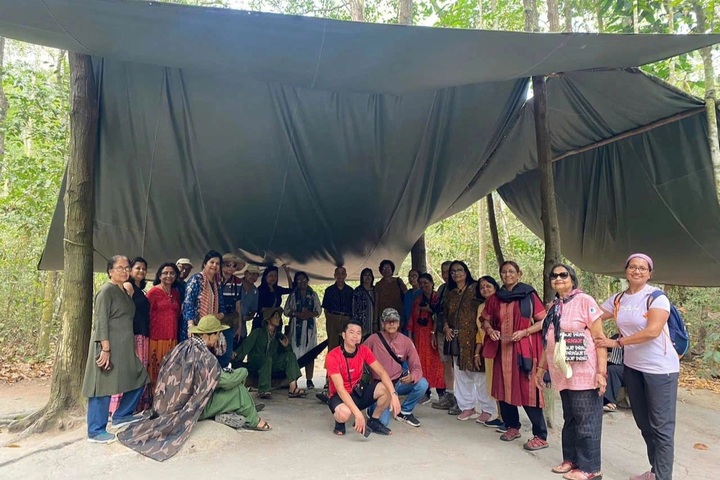 Cu Chi Tunnels attract visitors for Reunification Day holiday - 1 Cu Chi Tunnels attract visitors for Reunification Day holiday - 1