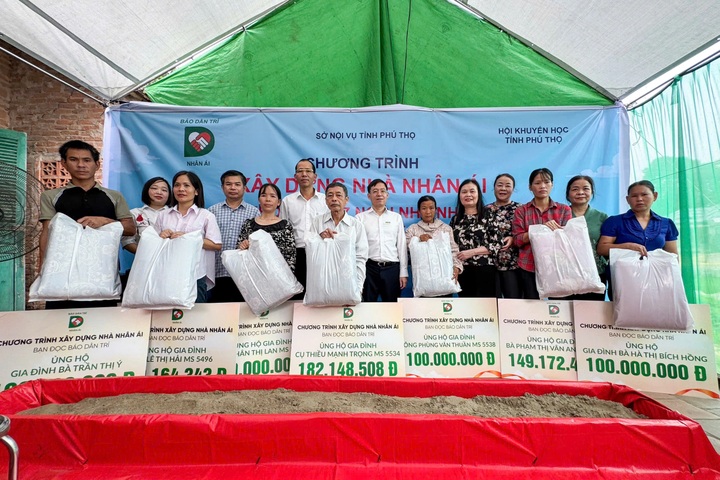 Construction ​begins on ​seven new ​homes for poor ​families in Phu Tho - 5