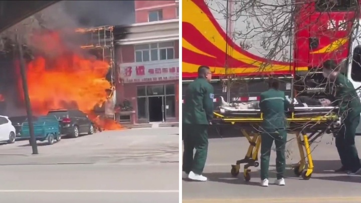 Restaurant fire in northeast China kills 22 - 1 Restaurant fire in northeast China kills 22 - 1