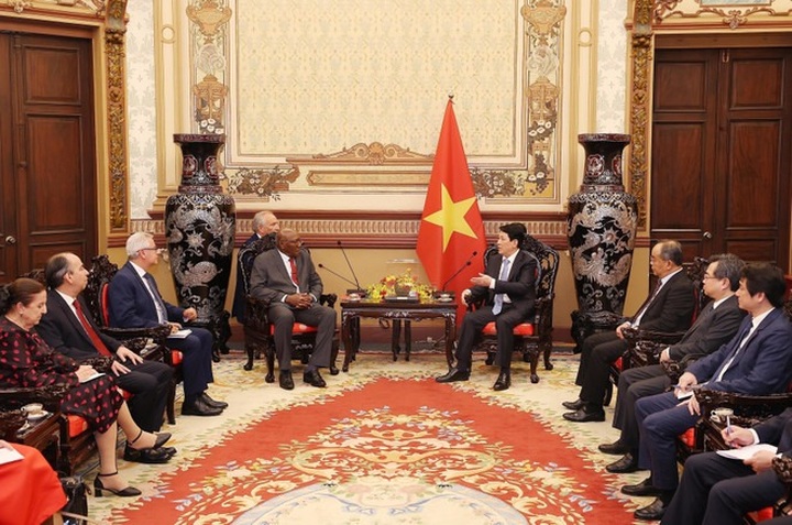 State leader meets with Cuban Vice President in Hanoi - 2