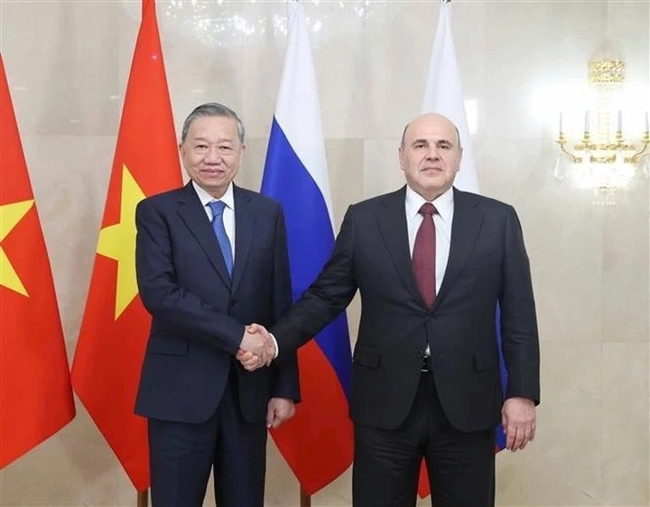 Vietnam ready to work with Russia to elevate relations: Party leader - 1 Vietnam ready to work with Russia to elevate relations: Party leader - 1