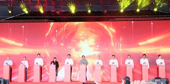 Construction begins on expressway linking Nam Dinh and Thai Binh - 1 Construction begins on expressway linking Nam Dinh and Thai Binh - 1