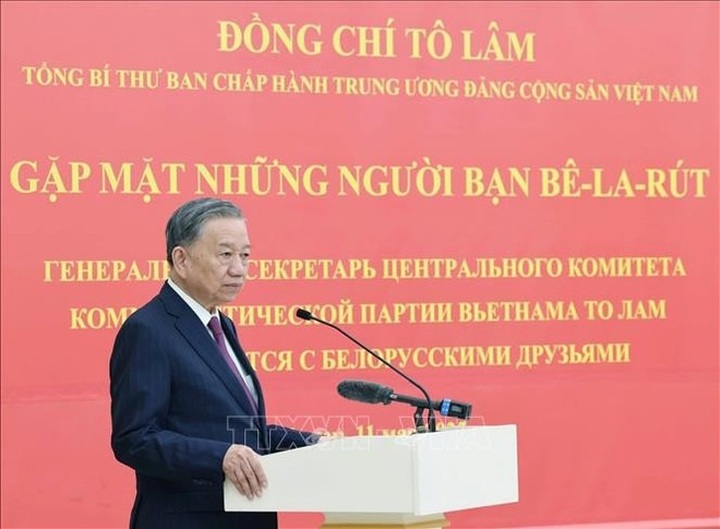 Party chief calls for closer friendship between Vietnam, Belarus - 2 Party chief calls for closer friendship between Vietnam, Belarus - 2