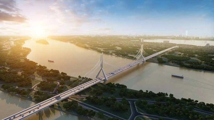 Work starts on VND20-trillion bridge project in Hanoi - 2 Work starts on VND20-trillion bridge project in Hanoi - 2