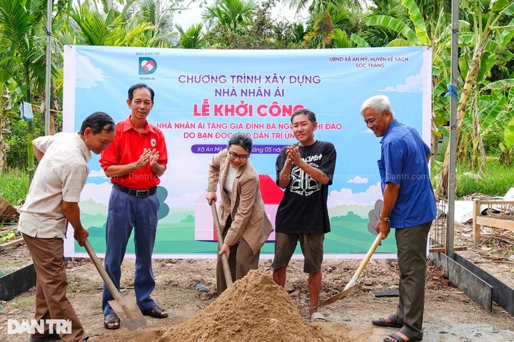 Dantri/DTinews readers support house for disadvantaged Soc Trang family - 1 Dantri/DTinews readers support house for disadvantaged Soc Trang family - 1