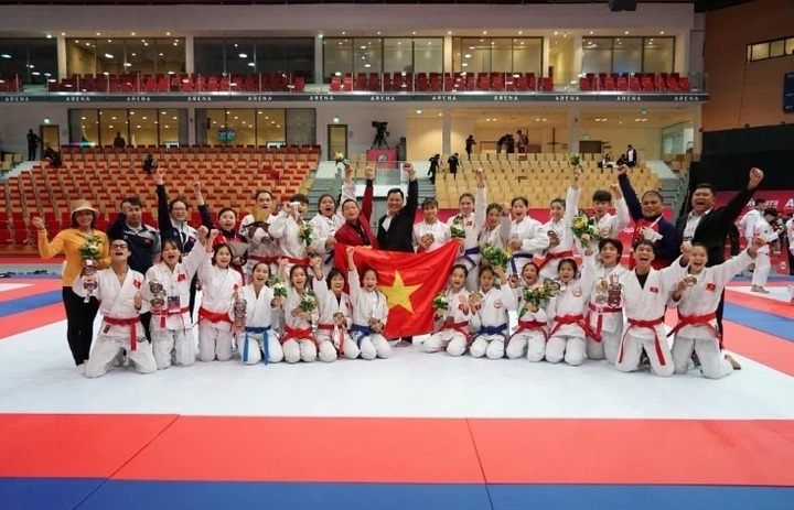 Vietnam ranks third at Asian Ju-Jitsu Championships with seven golds - 1 Vietnam ranks third at Asian Ju-Jitsu Championships with seven golds - 1