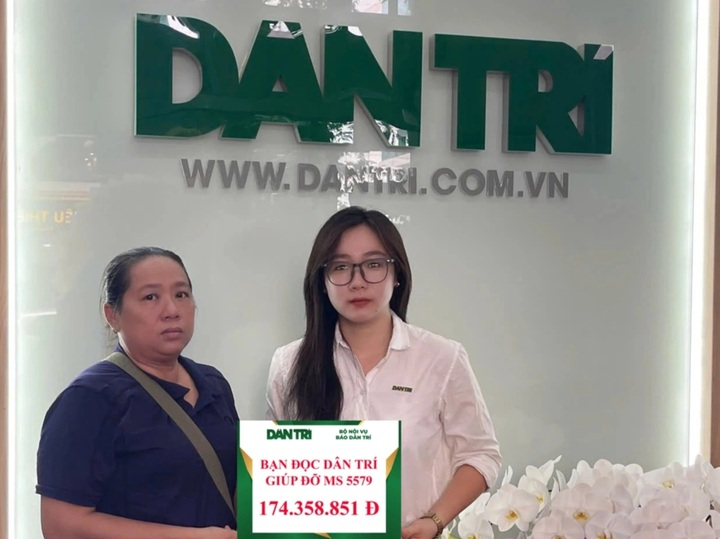 Dantri readers donate over VND 233 million to help ill student in HCM City - 2