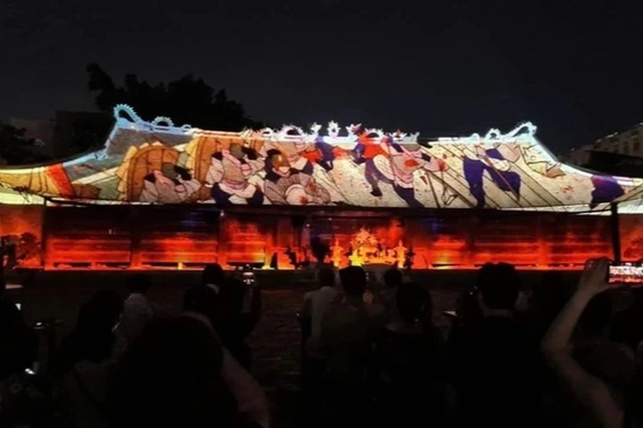 Haiphong launches night tour featuring 3D mapped communal house - 1