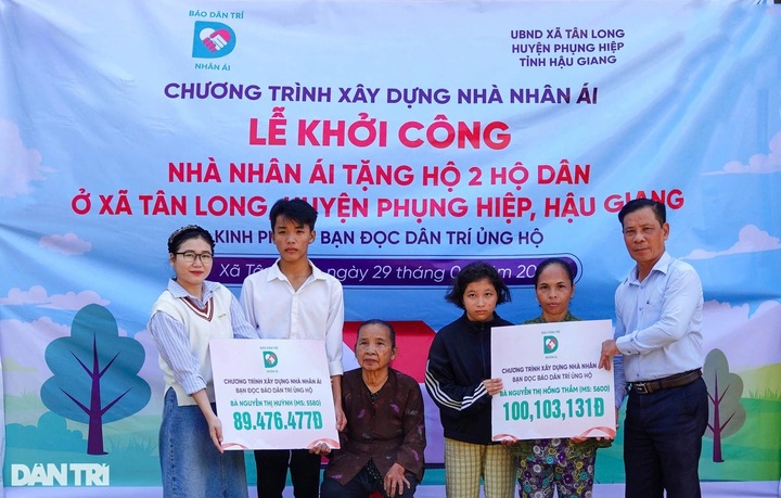 Construction begins on two houses for disadvantaged families in Hau Giang - 5 Construction begins on two houses for disadvantaged families in Hau Giang - 5