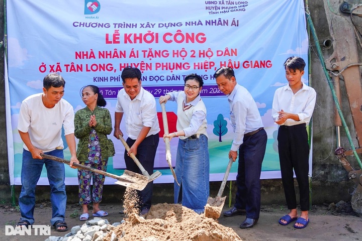 Construction begins on two houses for disadvantaged families in Hau Giang - 1 Construction begins on two houses for disadvantaged families in Hau Giang - 1
