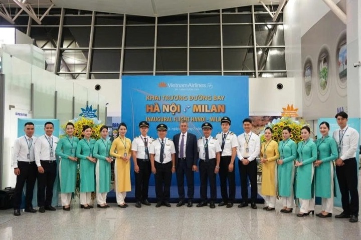 Vietnam Airlines launches Hanoi – Milan direct flight service - 1 Vietnam Airlines launches Hanoi – Milan direct flight service - 1