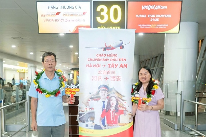 Vietjet inaugurates Hanoi- China’s Xi’an route - 1 Vietjet inaugurates Hanoi- China’s Xi’an route - 1