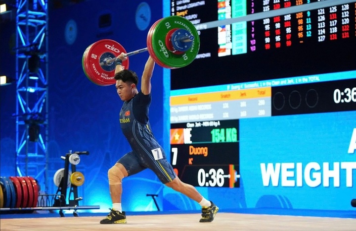 Third place for Vietnam at Asian Youth & Junior Weightlifting Championships - 1